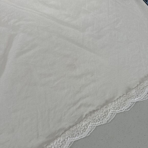 Jockey Top Womens XL White‎ Lace Trim Camisole Feminine Fairy Y2K - Picture 7 of 8